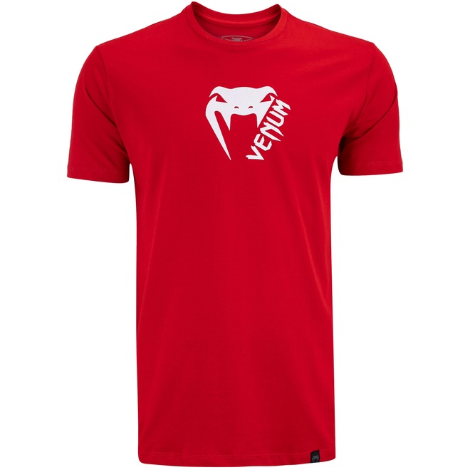 Camiseta Masculina Venum Manga Curta Basic Light Red - Foto 1