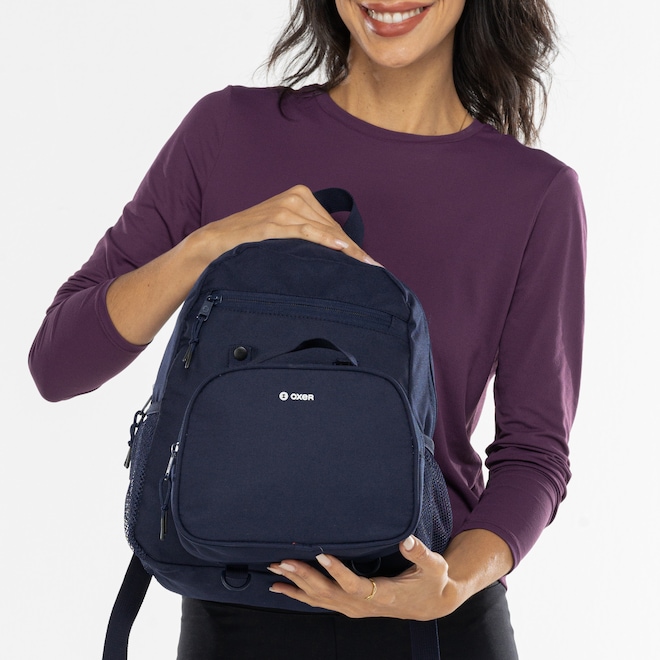 Mochila Lancheira Oxer Brick Destacável Infantil - Foto 2