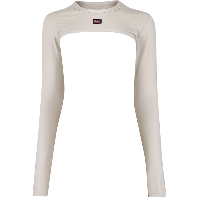 Blusa Cropped Feminina FitDAnce Cirre - Foto 1