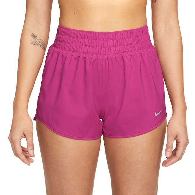 Short Feminino Nike Dri-Fit One Mr 3IN Br - Foto 1