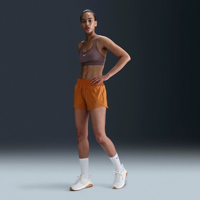Short Feminino Nike Dri-Fit One Mr 3IN Br - Foto 1