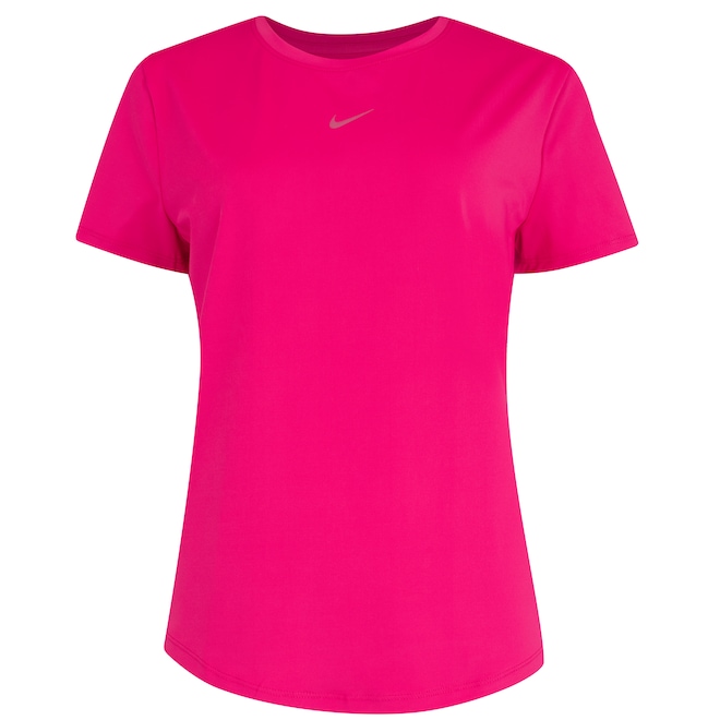 Camiseta Feminina Nike Manga Curta Dri-fit One Classic - Foto 1