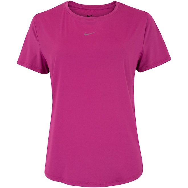 Camiseta Feminina Nike Manga Curta Dri-fit One Classic - Foto 1