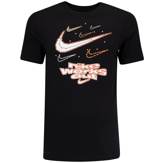 Camiseta Masculina Nike Manga Curta Dri-Fit Tee Iykyk S - Foto 1