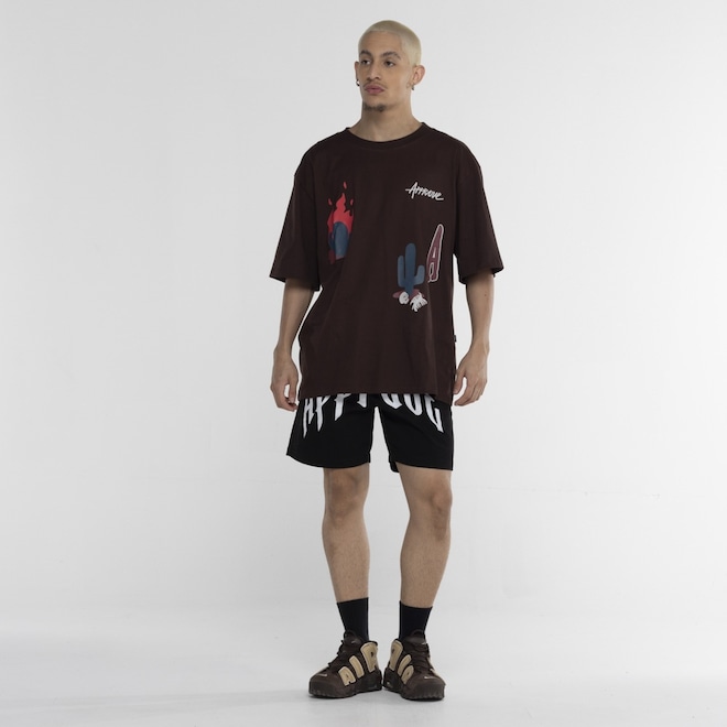 Camiseta Approve Manga Curta Over Trails - Foto 1