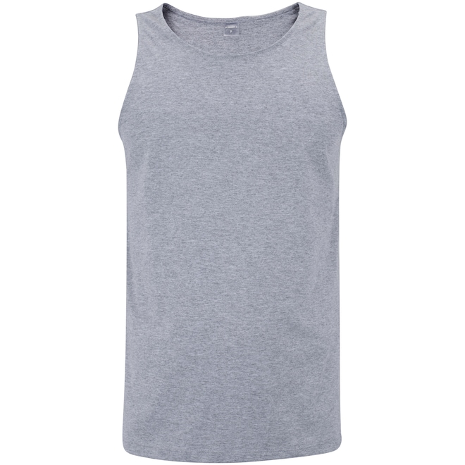 Camiseta Regata Masculina Oxer Básica Mescla Antiodor - Foto 1