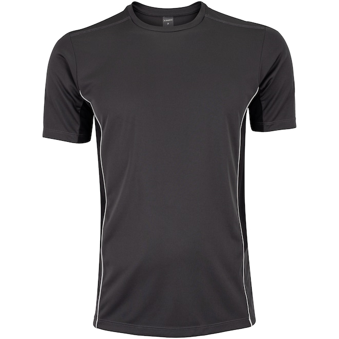 Camiseta Masculina Oxer Manga Curta Recorte com Vivo - Foto 1