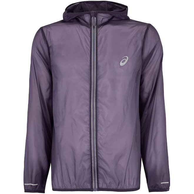 Jaqueta Masculina ASICS com Capuz Ultraleve Packable Repelente à Água - Foto 1
