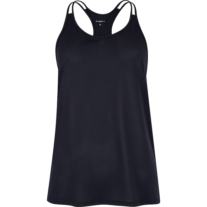 Camiseta Regata Feminina Oxer Open Alça Fina - Foto 1