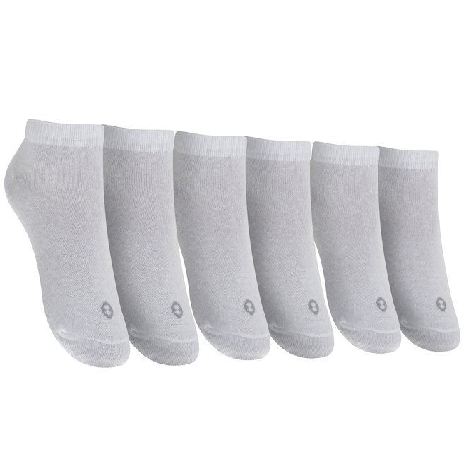 Kit de Meias Oxer Cano Baixo com 3 Pares 27 a 30 Infantil - Foto 1