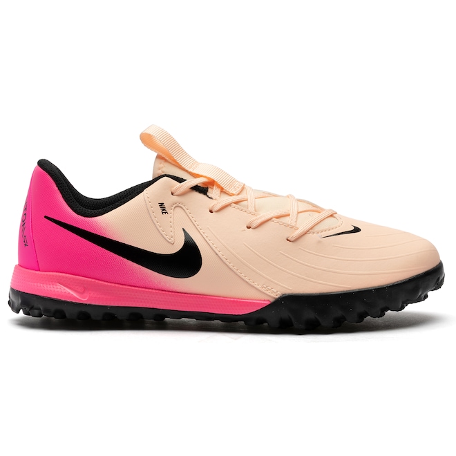 Chuteira Society Nike Phantom GX II Academy - Infantil - Foto 1