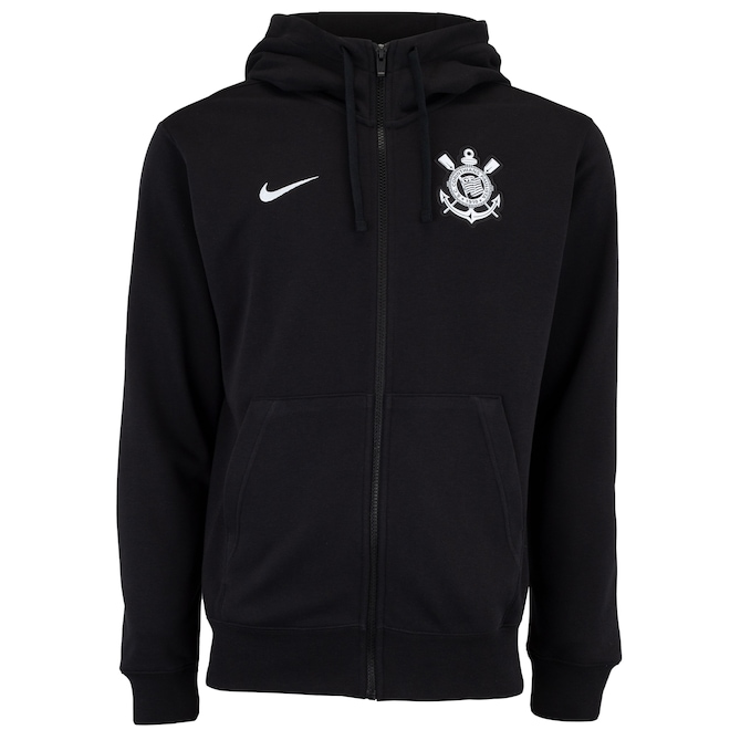 Jaqueta do Corinthians Nike Masculina com Capuz Club Hoodie - Foto 1