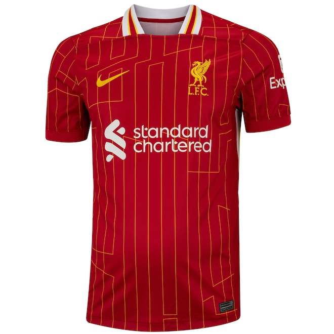 Camisa Liverpool I 24/25 Torcedor Masculina - Foto 1