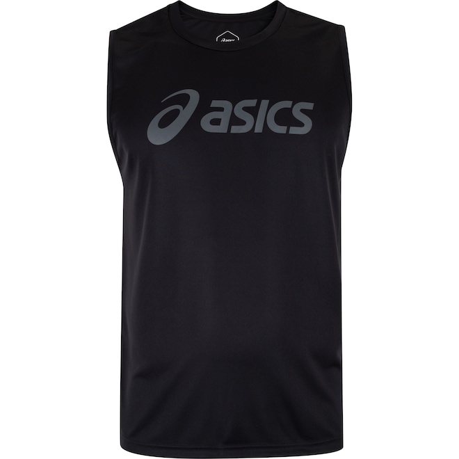 Camiseta Regata Masculina ASICS Logo - Foto 1