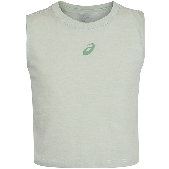 Blusa Cropped Regata Infantil ASICS - Foto 1