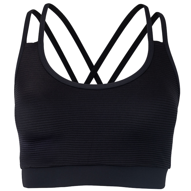 Top Fitness com Bojo Removível Vestem Média Sustentação Selene Adulto - Foto 1