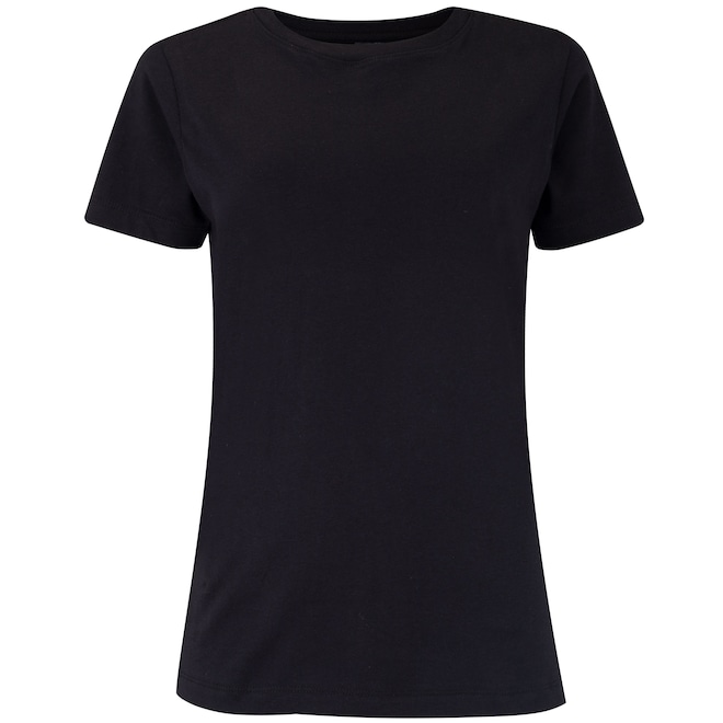 Camiseta Feminina Oxer Manga Curta Recorte Nas Costas - Foto 1