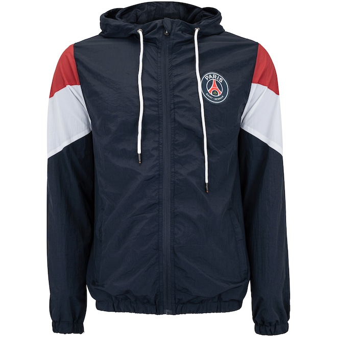 Jaqueta Corta-Vento do PSG Balboa Masculina com Capuz Windbreaker - Foto 1