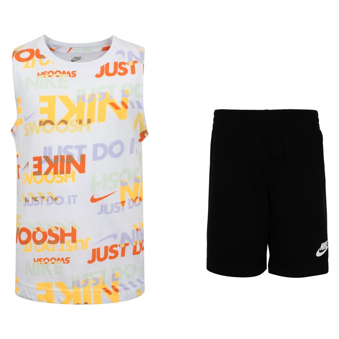 Conjunto Infantil Nike Sportswear Regata + Bermuda - Foto 1