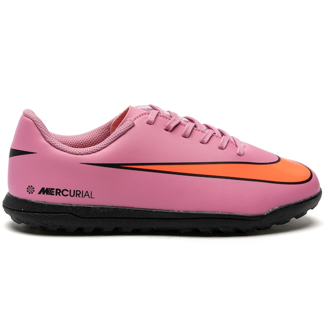 Chuteira Society Nike Mercurial Vapor 16 Club Júnior - Foto 2