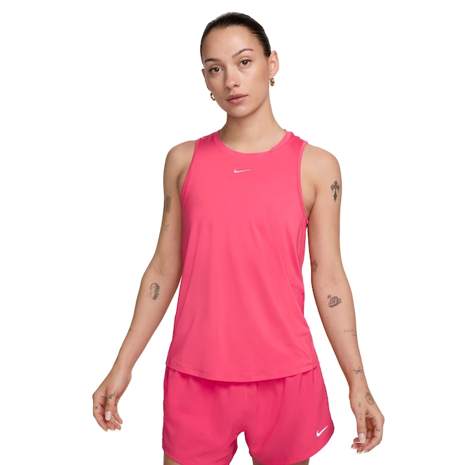 Camiseta Regata Feminina Nike Dri-fit One Classic T - Foto 1