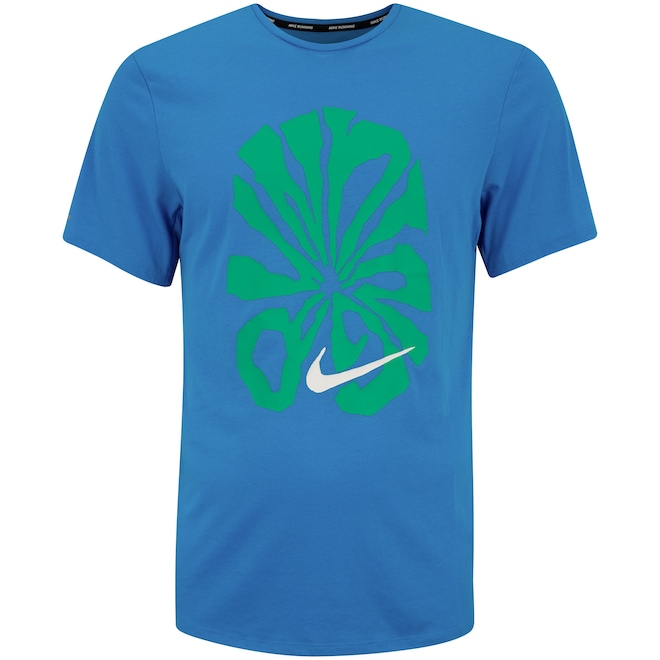 Camiseta Masculina Nike Manga Curta Dri-Fit Rise 365 RU - Foto 1