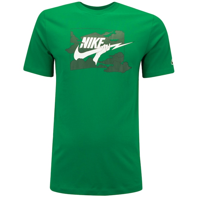 Camiseta Masculina Nike Manga Curta Sportswear Tee Hbr SSnl - Foto 1