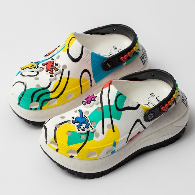 Sandália Crocs Haring Mega Crush Clog - Foto 1