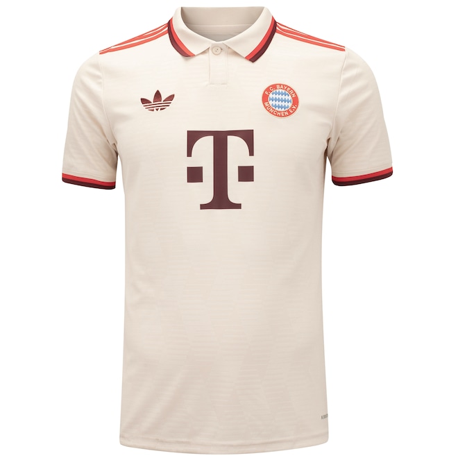Camisa Polo do Bayern de Munique III 24/25 adidas Masculina Torcedor - Foto 1