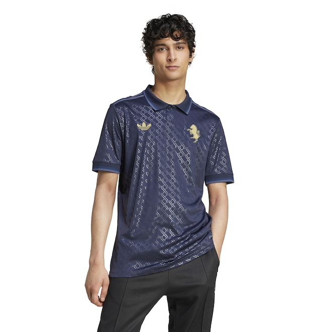 Camisa Polo do Juventus III 24/25 adidas Masculina Torcedor - Foto 1