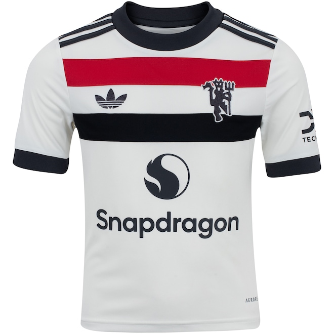 Camisa do Manchester United III 24/25 adidas Infantil Torcedor - Foto 1