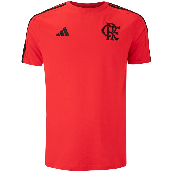 Camiseta do Flamengo adidas Masculina DNA - Foto 1