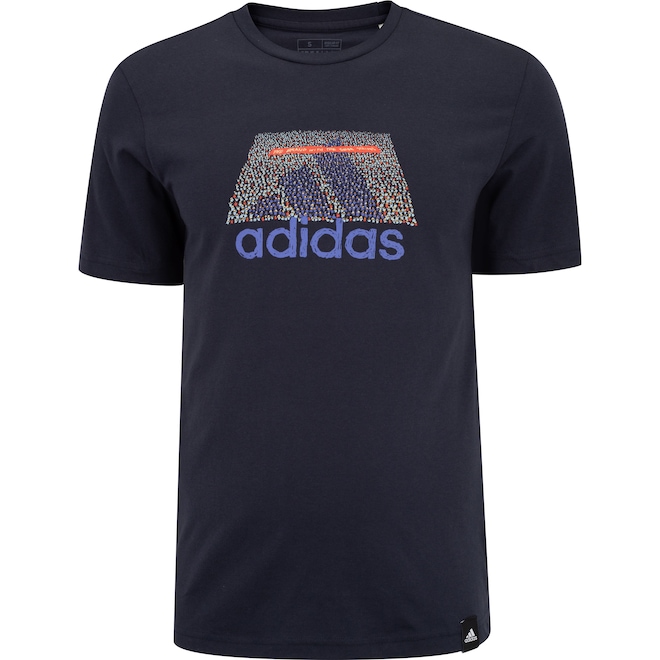 Camiseta Masculina adidas Manga Curta Graphic - Foto 1