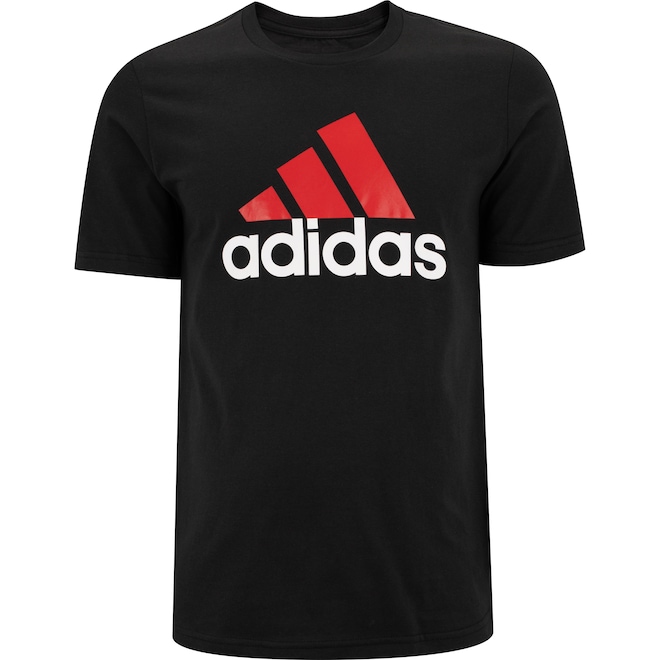 Camiseta Masculina adidas Manga Curta Big Logo - Foto 1