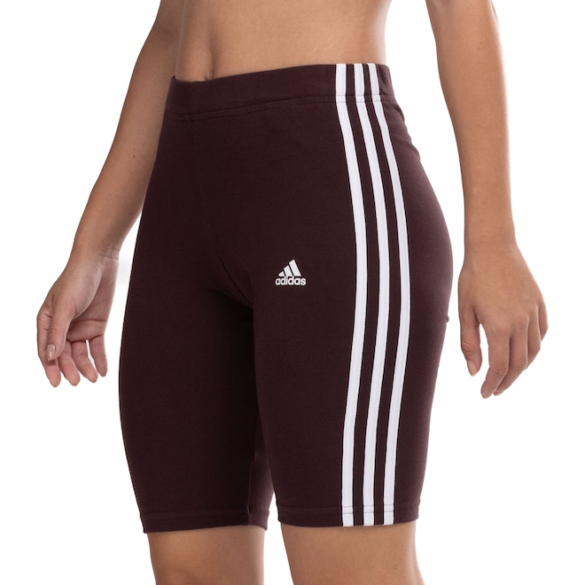 Bermuda Feminina adidas Biker 3 Stripes - Foto 2
