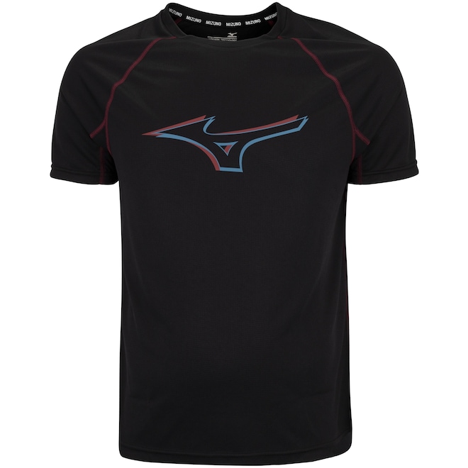 Camiseta Masculina Mizuno Manga Curta Run Easy 4 - Foto 1