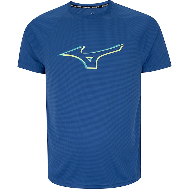Camiseta Masculina Mizuno Manga Curta Run Easy 4 - Foto 1