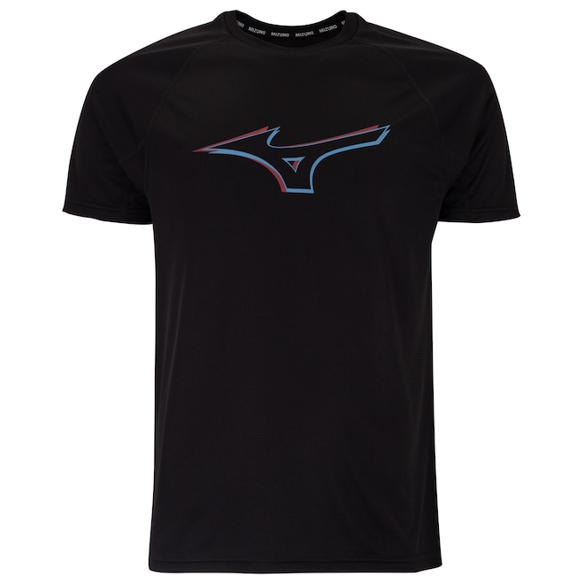 Camiseta Masculina Mizuno Manga Curta Run Easy 4 - Foto 1