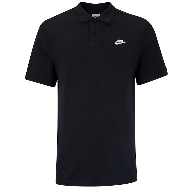 Camisa Polo Masculina Nike Manga Curta Club SS Pique - Foto 1