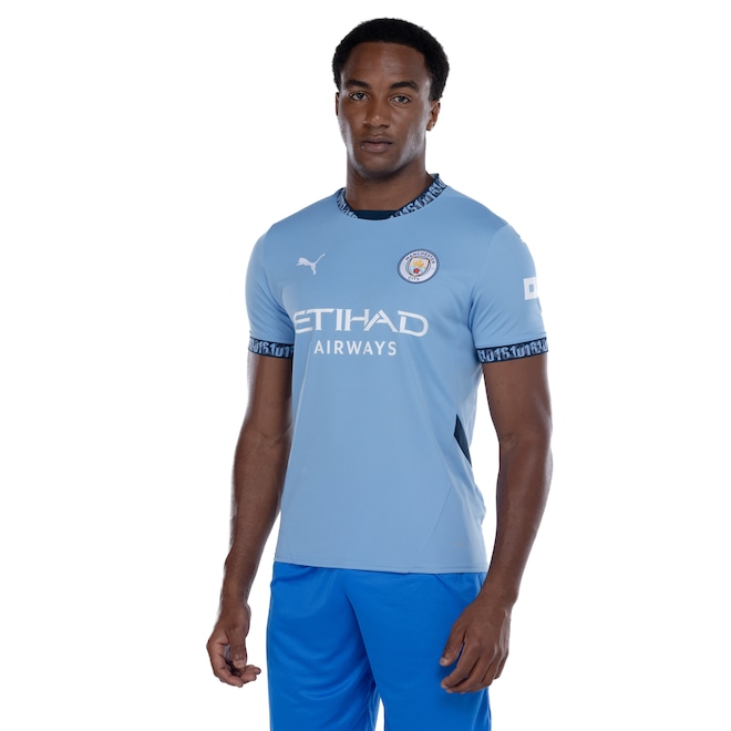 Camisa do Manchester City I 24/25 Puma Masculina Torcedor - Foto 2