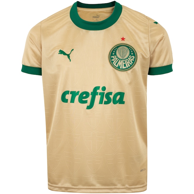 Camisa do Palmeiras III 24 Puma Infantil Torcedor - Foto 1