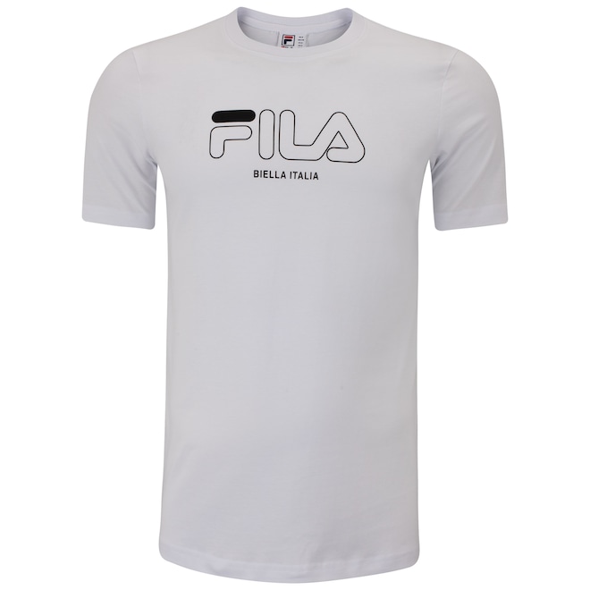Camiseta Masculina Fila Manga Curta Slim Classic - Foto 2