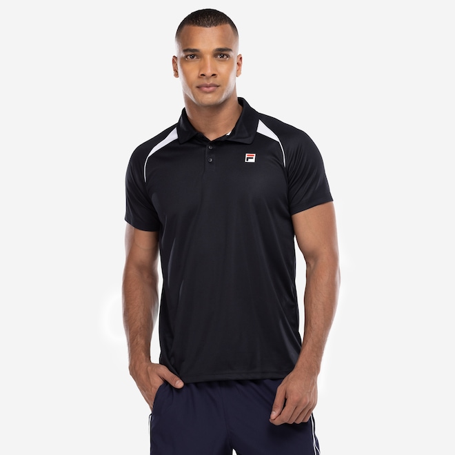 Camisa Polo Masculina Fila Tennis Line II - Foto 2
