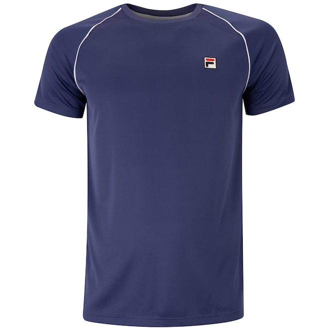 Camiseta Masculina Fila Manga Curta Tennis Line II - Foto 1