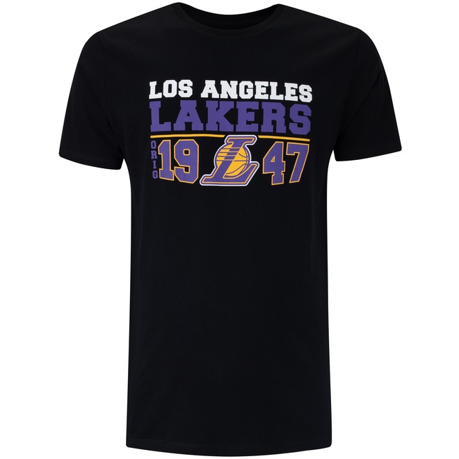 Camiseta do Los Angeles Lakers NBA Masculina NB950 The Decade - Foto 1