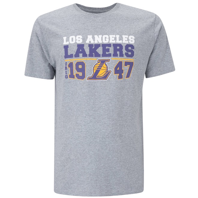 Camiseta do Los Angeles Lakers NBA Masculina NB950 The Decade - Foto 1