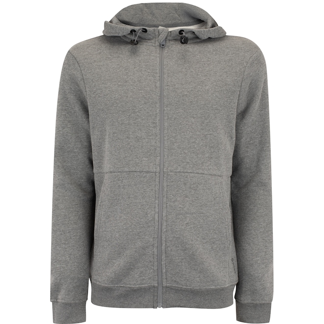 Jaqueta de Moletom Masculina Oxer com Capuz Bolso Externo Selado - Foto 1