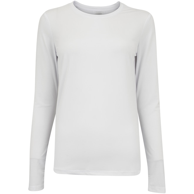 Camiseta Oxer Manga Longa Regulação Térmica Feminina - Foto 1