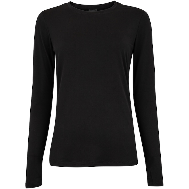 Camiseta Oxer Manga Longa Regulação Térmica Feminina - Foto 1