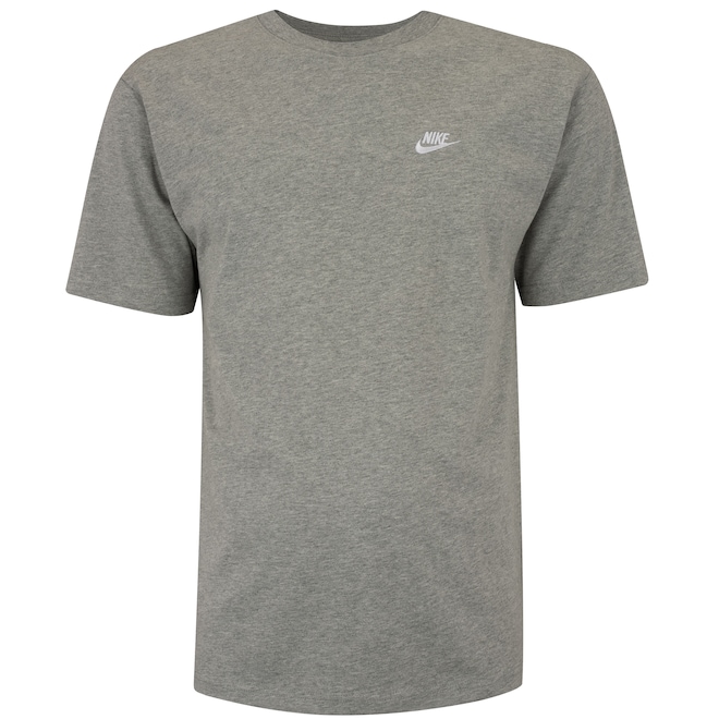Camiseta Nike Manga Curta Sportswear Tee Club Max - Foto 1